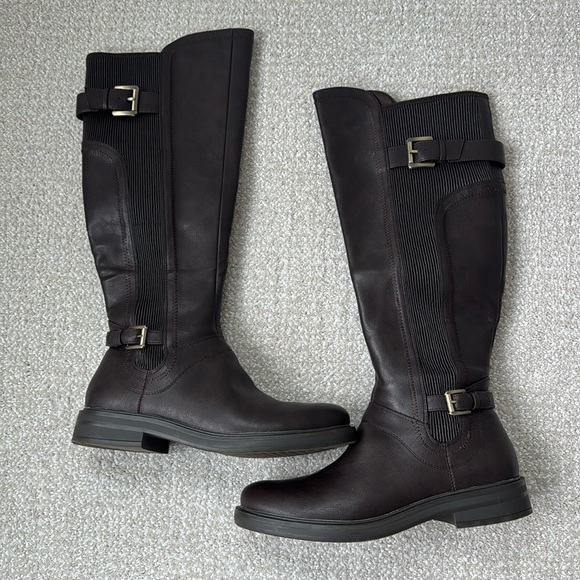 White Mountain Shoes - White Mountain Riding Boots Brown